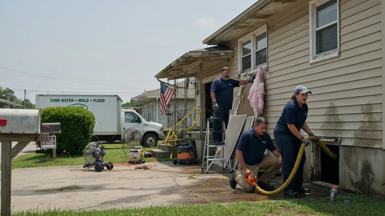 Water Damage Repair in Hanston, KS near me